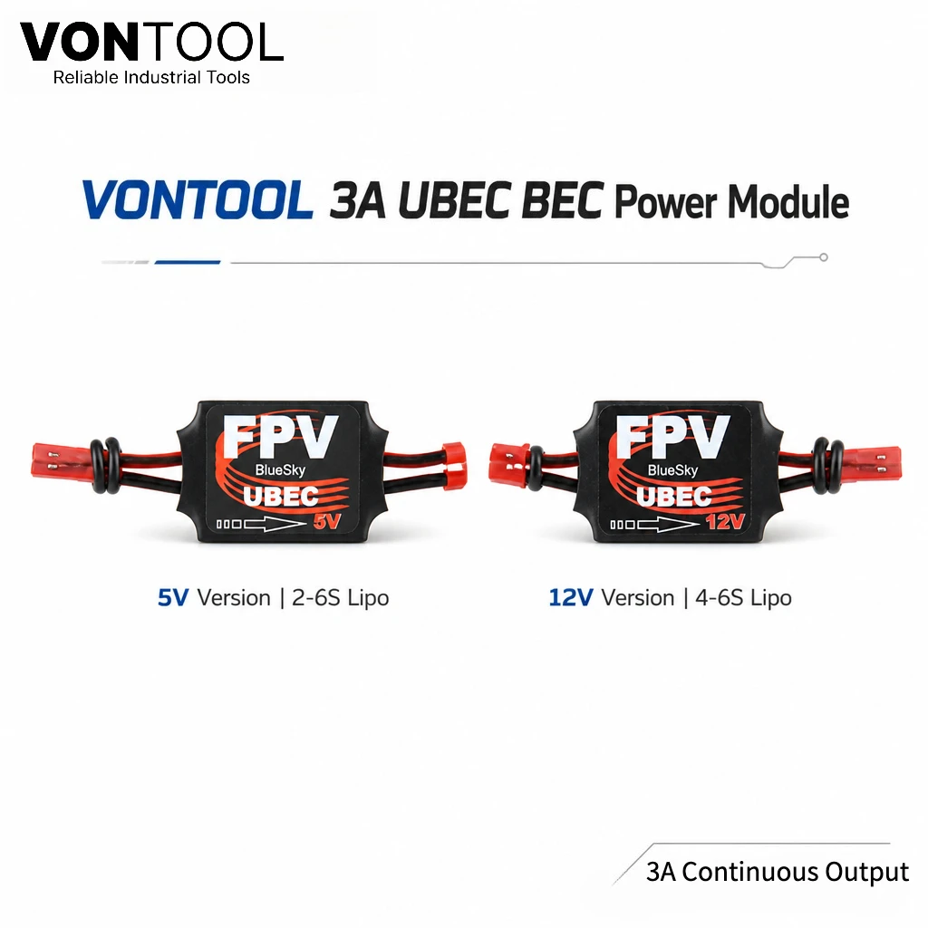 Drone Gimbal For Gopro - VONTOOL 3A UBEC BEC ステップダウン電源モジュール 5V