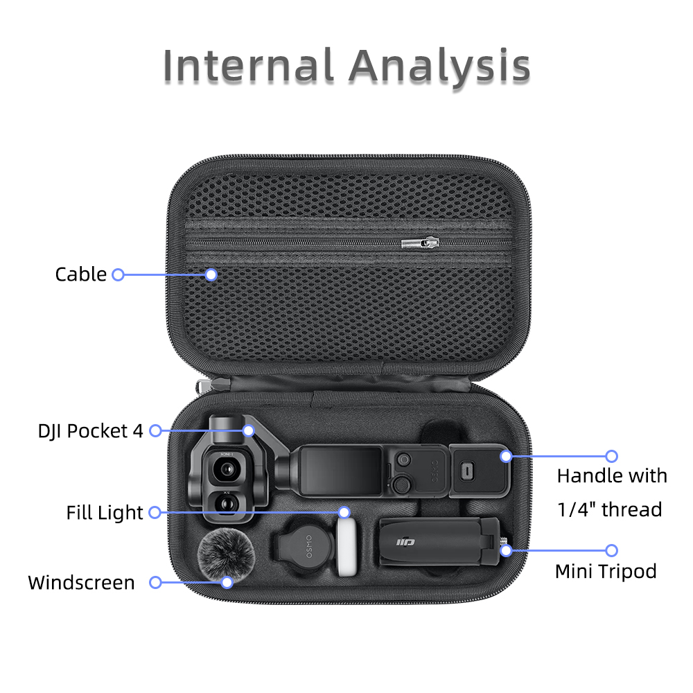 ショルダーバッグ ポータブルケース 三脚フィルライト 1/4 - Drone Gimbal Case のレビューと価格